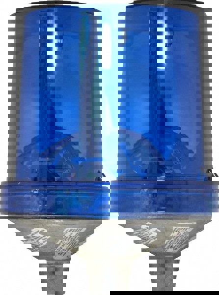 4X NEMA Rated, 120 VAC, 0.22 Amp, 25 Watt, Rotating Beacon Incandescent Light